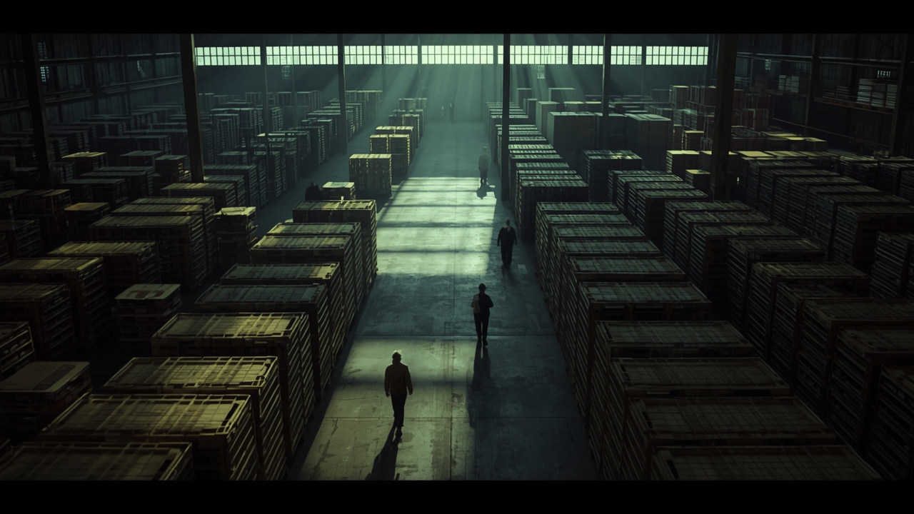 Labor department awards fill a vast warehouse