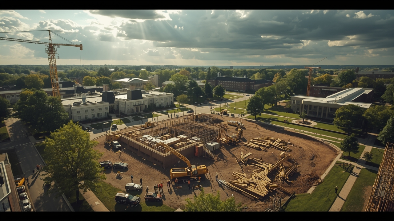 Education department funds major construction project at university